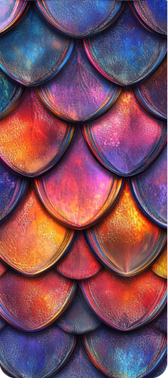 Fantasy Dragon Scale - Magnetic Bookmarks