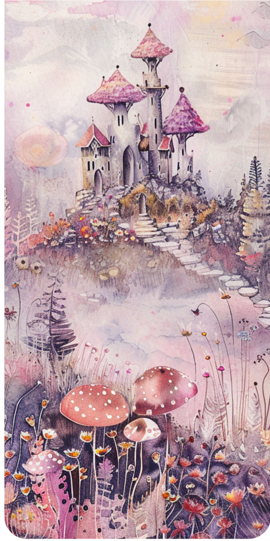 Fantasy Garden - Magnetic Bookmarks