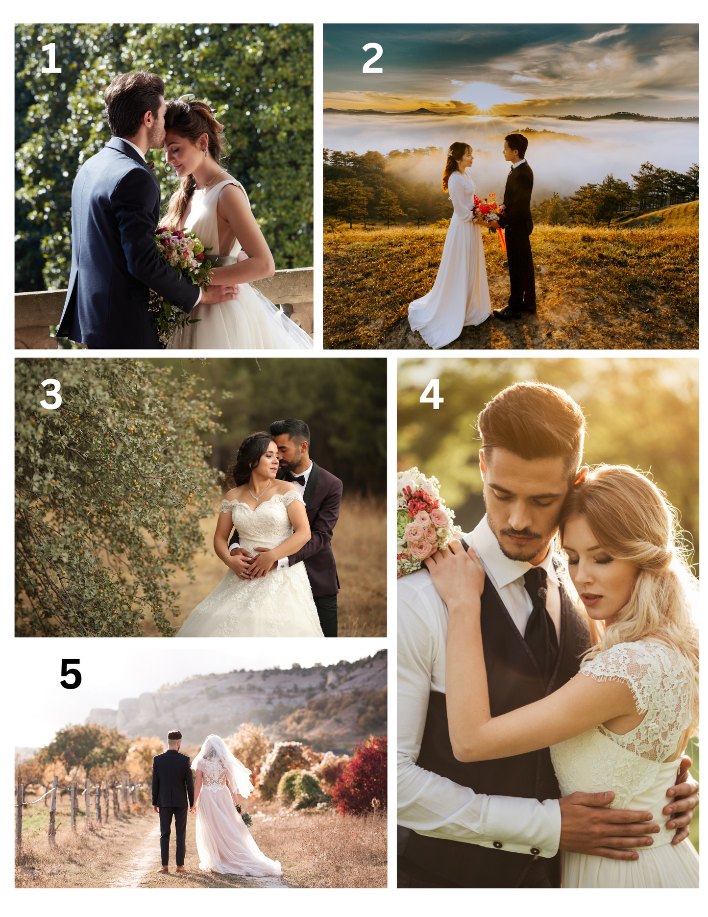 Personalized Photo Sheet Magnets (Collage or Individual Photos)